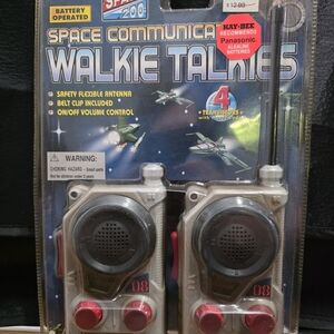 Vintage Space 200 Space Communicator Walkie Talkies New In Package Item#‎ 0083